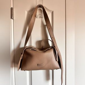 Drippy Bag in Taupe w/ Gold Hardware